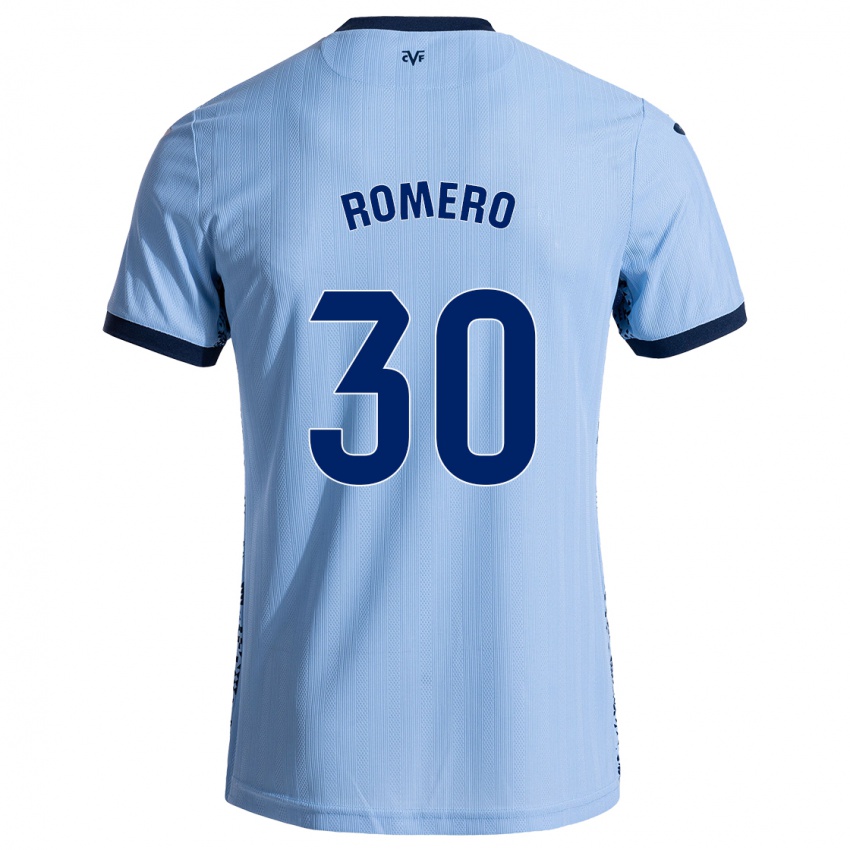 Criança Camisola Lucía Romero #30 Celeiro Azul Alternativa 2024/25 Camisa