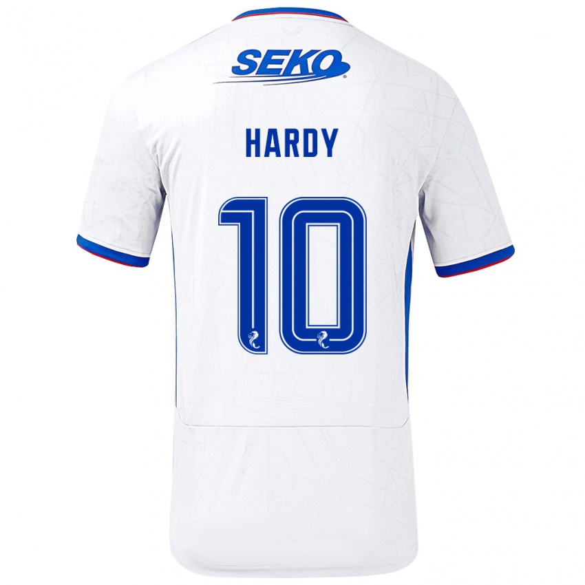 Criança Camisola Rio Hardy #10 Azul Branco Alternativa 2024/25 Camisa