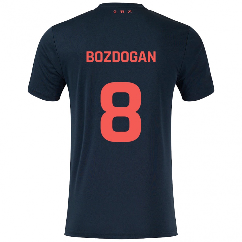 Criança Camisola Can Bozdogan #8 Vermelho Preto Alternativa 2024/25 Camisa