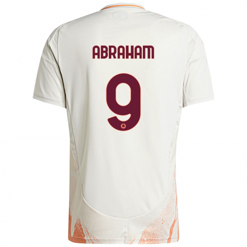 Criança Camisola Tammy Abraham #9 Creme Branco Laranja Alternativa 2024/25 Camisa