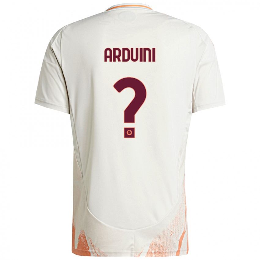 Criança Camisola Giacomo Arduini #0 Creme Branco Laranja Alternativa 2024/25 Camisa