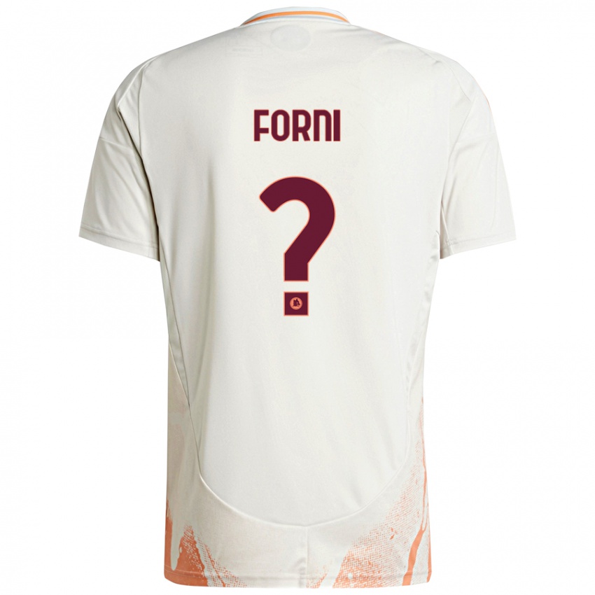 Criança Camisola Matteo Forni #0 Creme Branco Laranja Alternativa 2024/25 Camisa