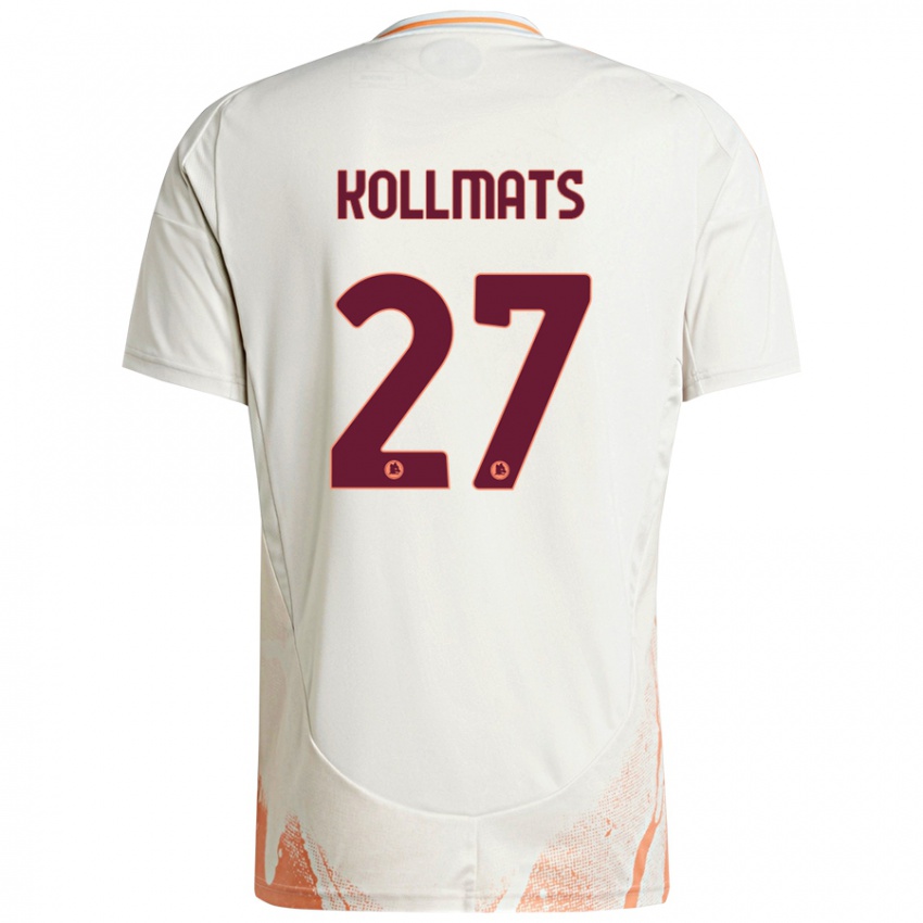 Criança Camisola Beata Kollmats #27 Creme Branco Laranja Alternativa 2024/25 Camisa