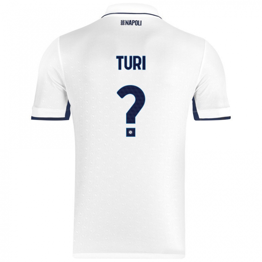 Criança Camisola Claudio Turi #0 Azul Real Branco Alternativa 2024/25 Camisa