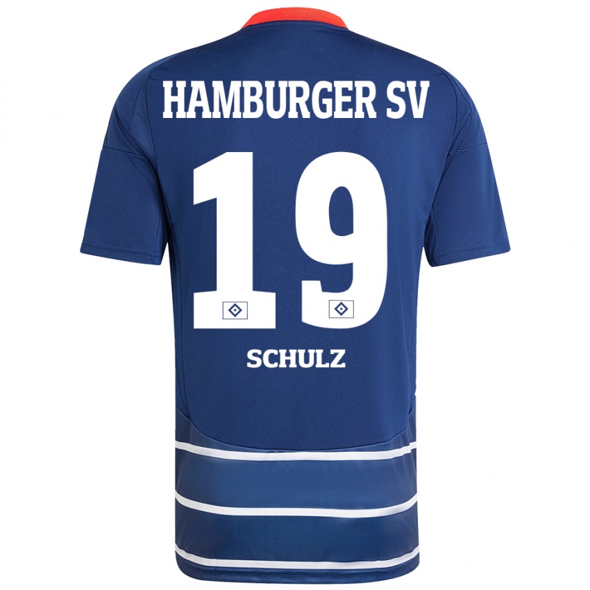 Criança Camisola Victoria Schulz #19 Azul Escuro Alternativa 2024/25 Camisa