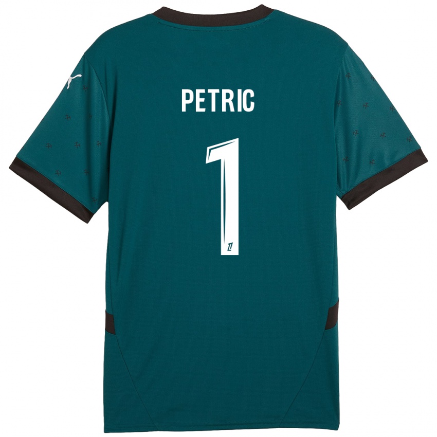 Criança Camisola Denis Petric #1 Verde Escuro Alternativa 2024/25 Camisa