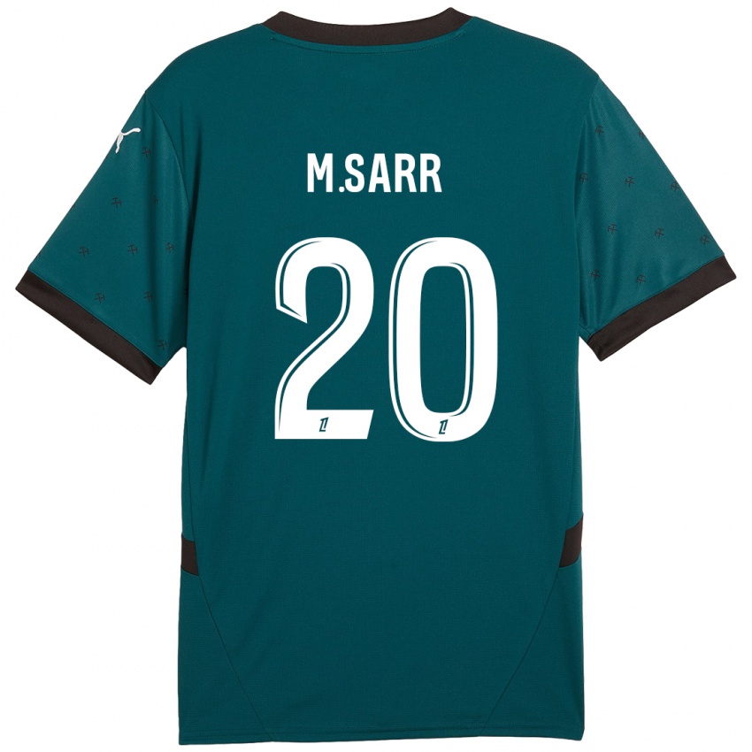 Criança Camisola Malang Sarr #20 Verde Escuro Alternativa 2024/25 Camisa