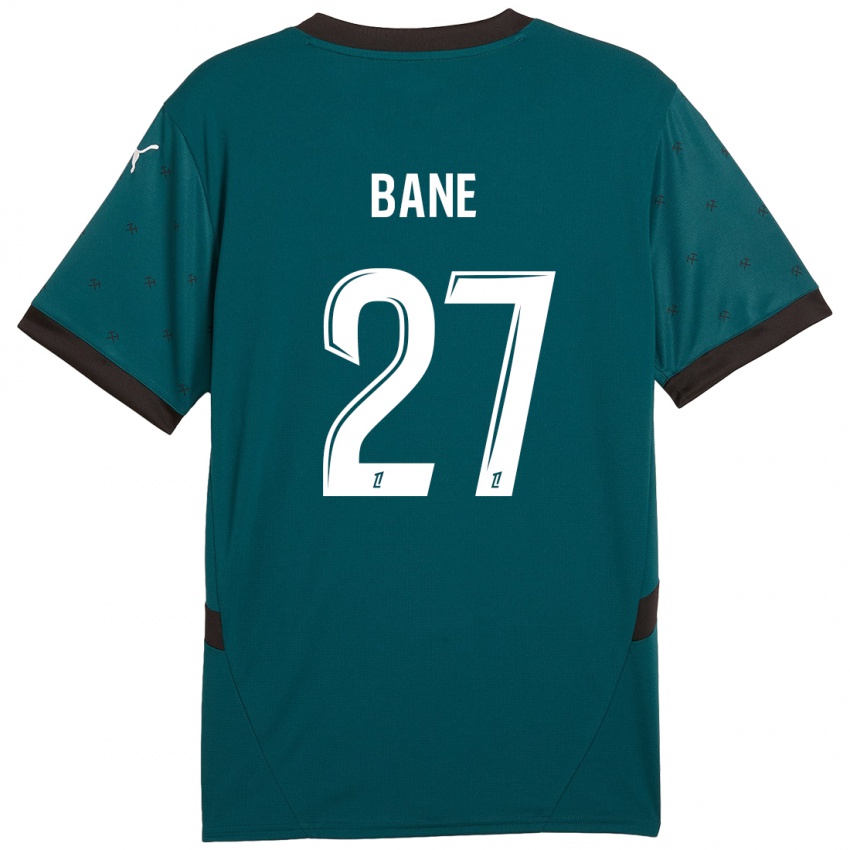 Criança Camisola Sidi Bane #27 Verde Escuro Alternativa 2024/25 Camisa