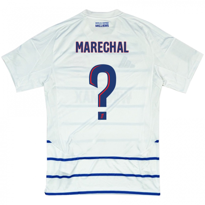 Criança Camisola Max Marechal #0 Azul Branco Alternativa 2024/25 Camisa