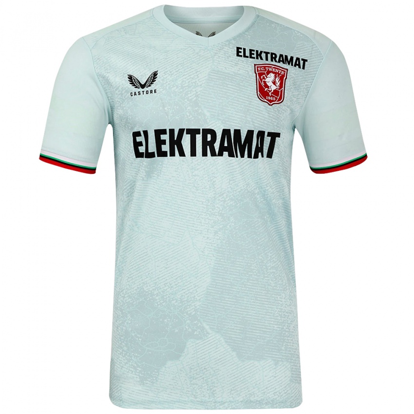 Criança Camisola Mohamed Essakkati #0 Verde Claro Alternativa 2024/25 Camisa