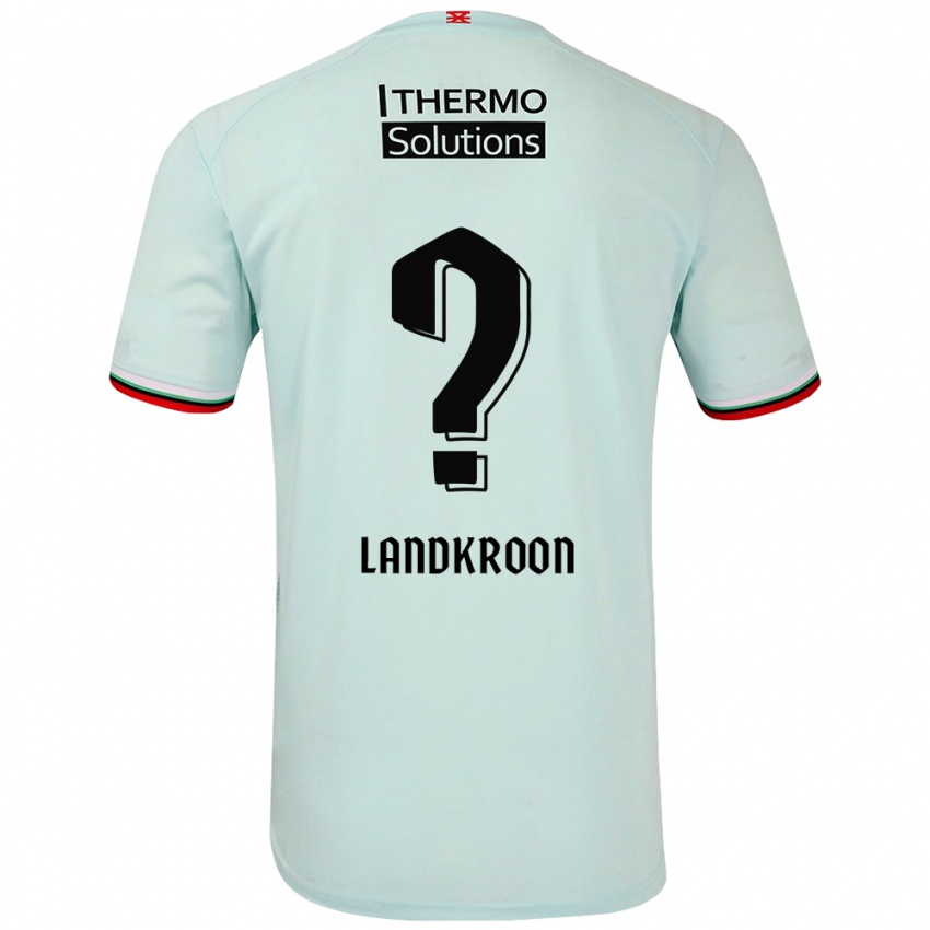 Criança Camisola Kick Landkroon #0 Verde Claro Alternativa 2024/25 Camisa