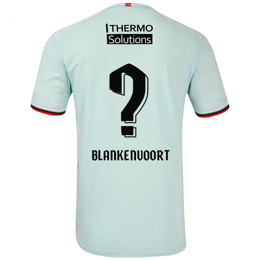 Criança Camisola Rens Blankenvoort #0 Verde Claro Alternativa 2024/25 Camisa