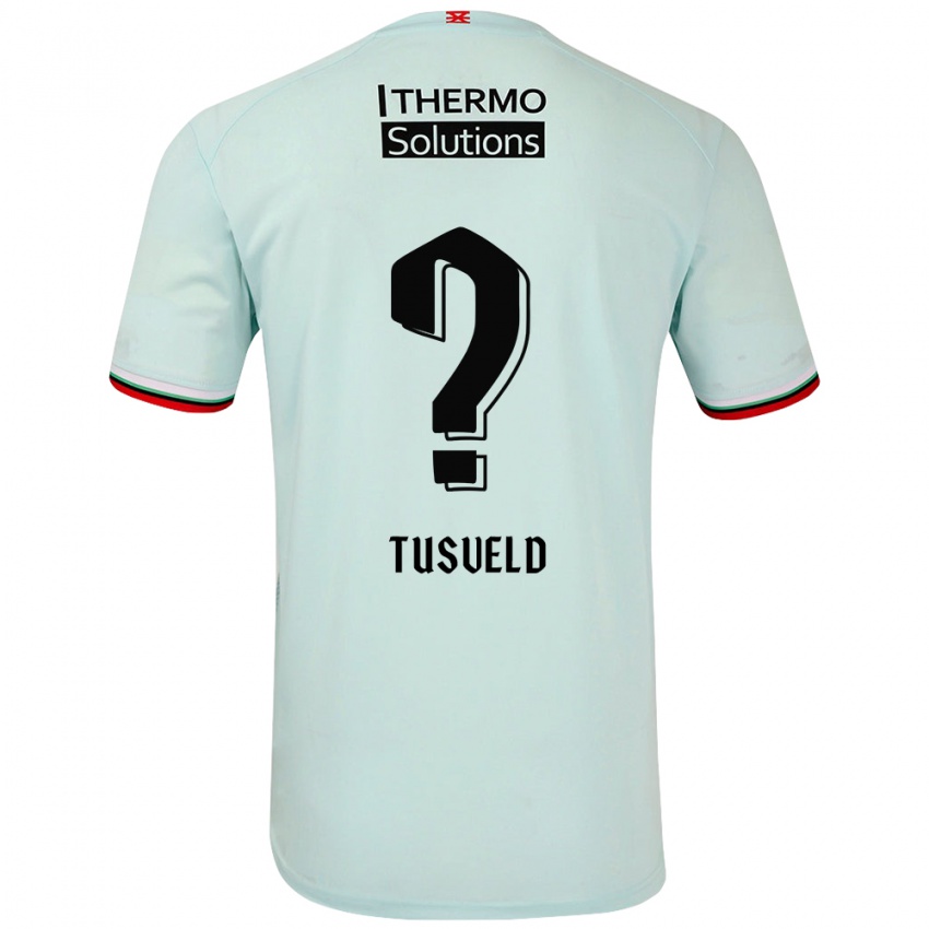 Criança Camisola Tijn Tusveld #0 Verde Claro Alternativa 2024/25 Camisa