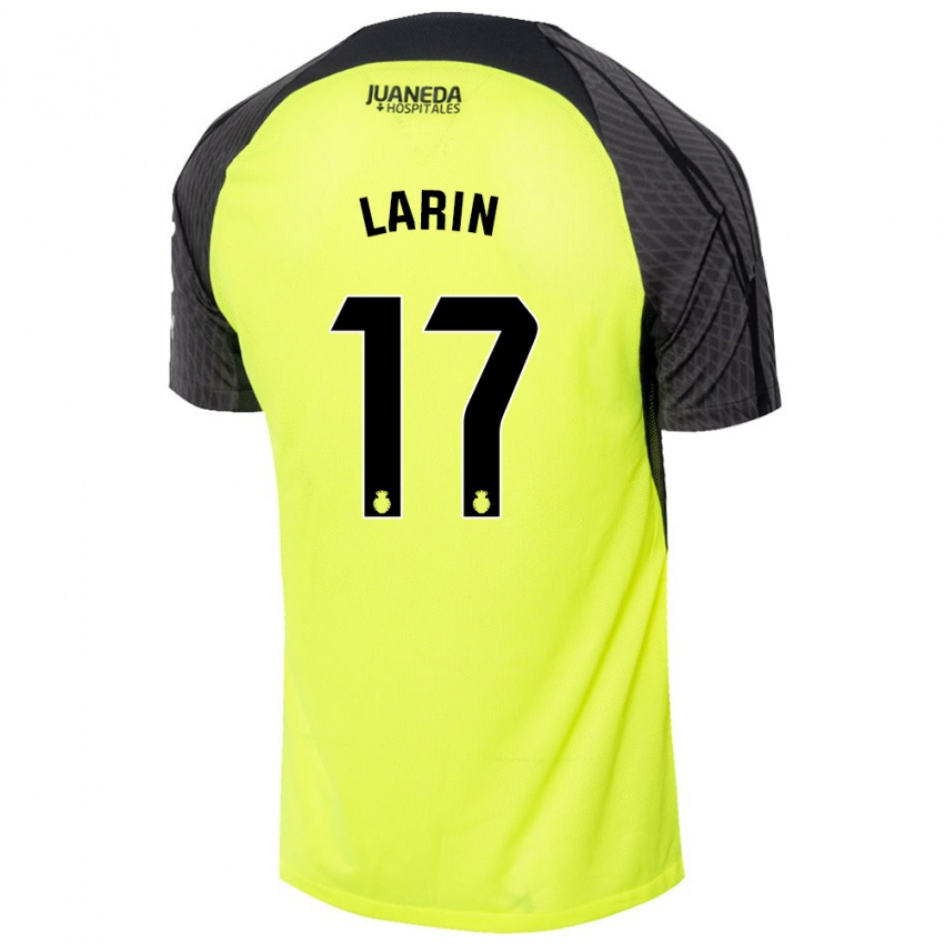 Criança Camisola Cyle Larin #17 Verde Fluorescente Preto Alternativa 2024/25 Camisa