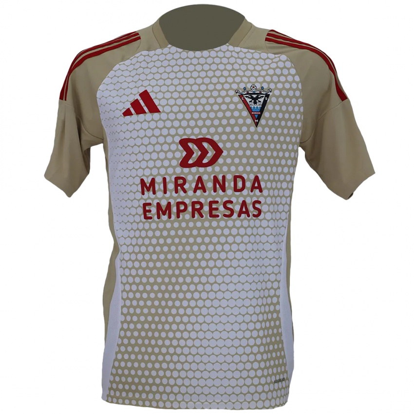 Criança Camisola Raúl Fernández #13 Branco Brown Alternativa 2024/25 Camisa