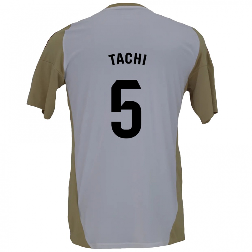 Criança Camisola Tachi #5 Branco Brown Alternativa 2024/25 Camisa