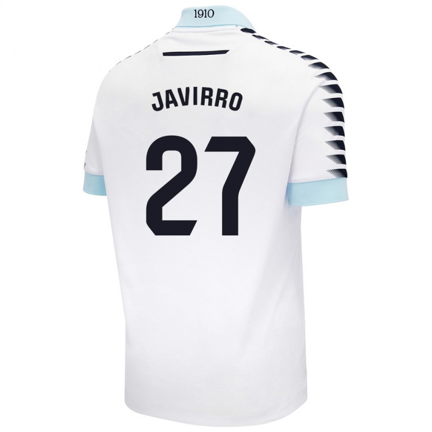 Criança Camisola Javirro #27 Azul Branco Alternativa 2024/25 Camisa