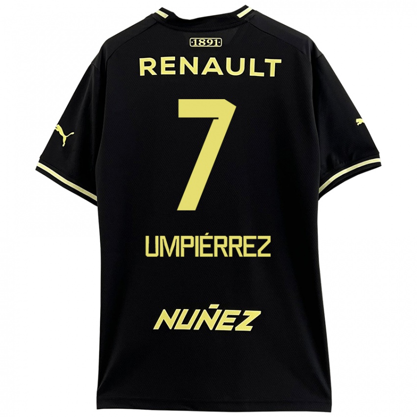 Criança Camisola Leandro Umpiérrez #7 Amarelo Preto Alternativa 2024/25 Camisa