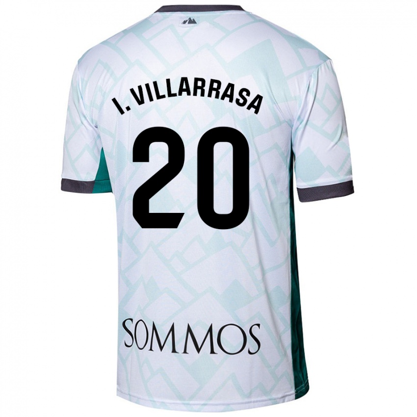 Criança Camisola Ignasi Vilarrasa #20 Verde Branco Alternativa 2024/25 Camisa