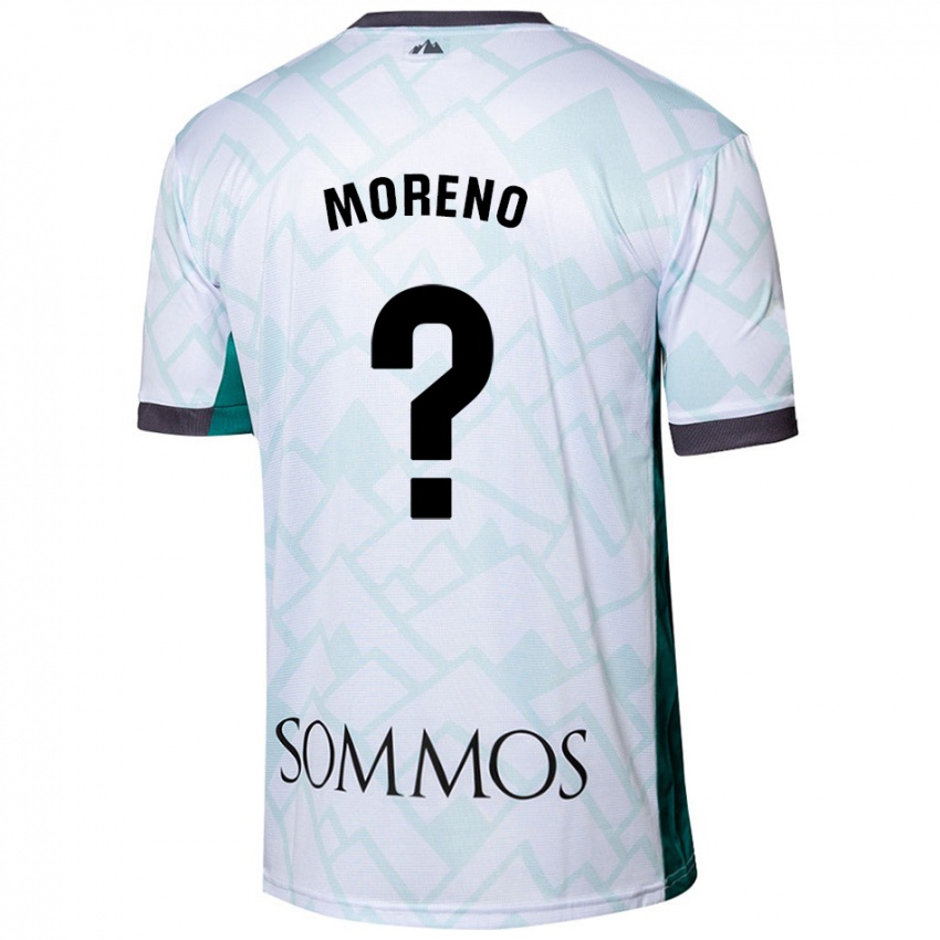 Criança Camisola Eloy Moreno #0 Verde Branco Alternativa 2024/25 Camisa