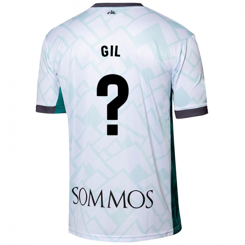 Criança Camisola Iker Gil #0 Verde Branco Alternativa 2024/25 Camisa