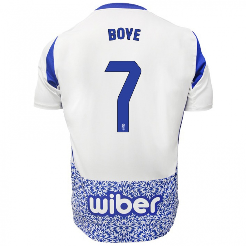 Criança Camisola Lucas Boyé #7 Azul Branco Alternativa 2024/25 Camisa