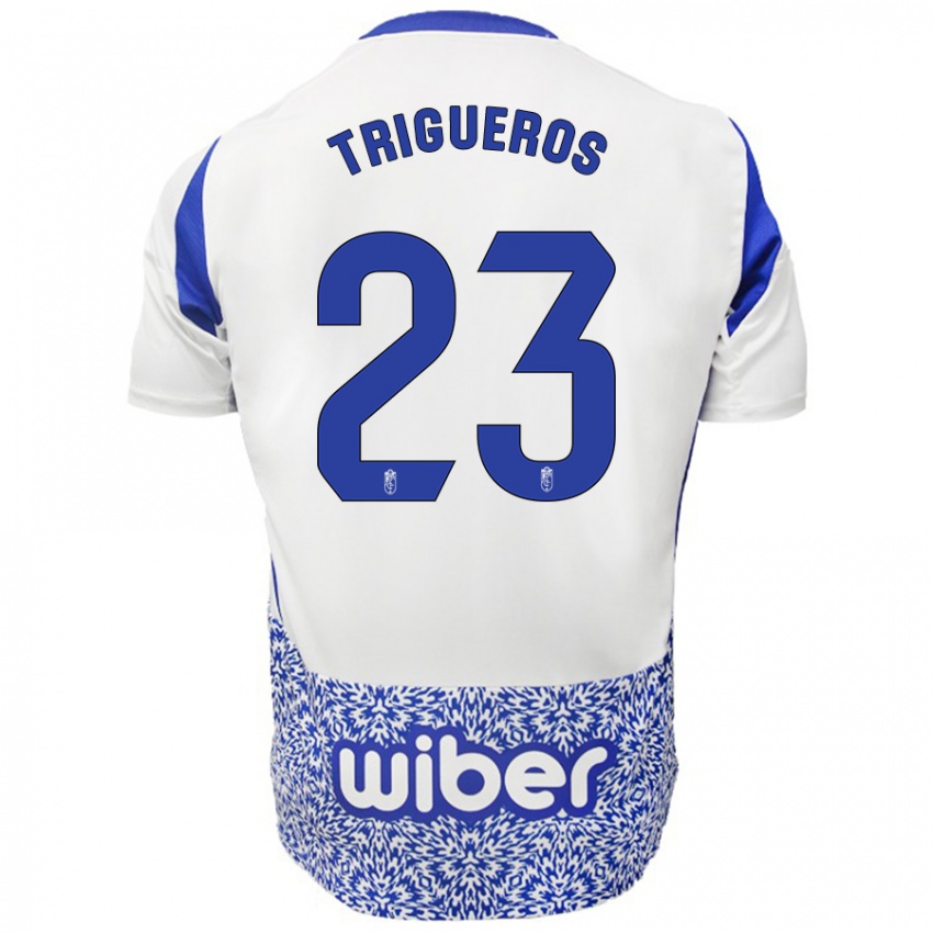 Criança Camisola Manu Trigueros #23 Azul Branco Alternativa 2024/25 Camisa