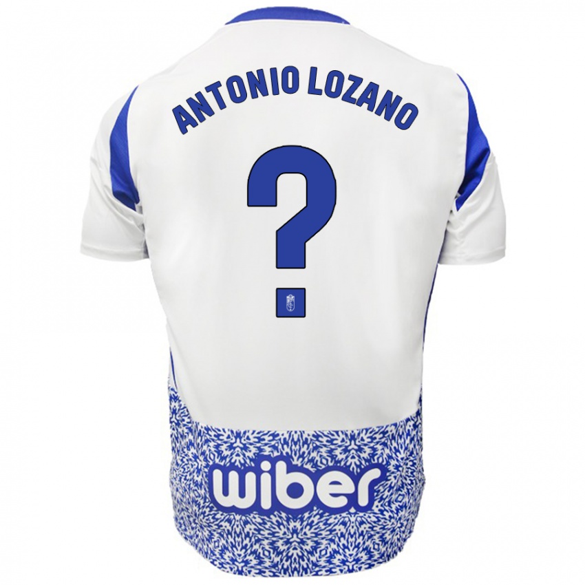 Criança Camisola José Antonio Lozano #0 Azul Branco Alternativa 2024/25 Camisa