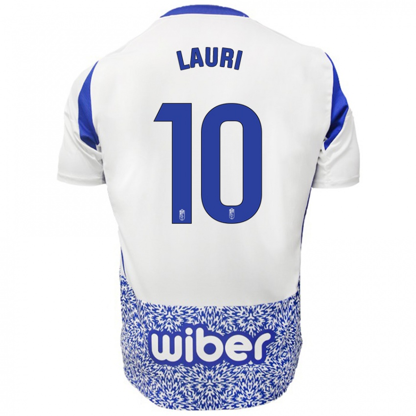 Criança Camisola Lauri #10 Azul Branco Alternativa 2024/25 Camisa