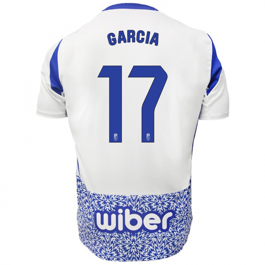 Criança Camisola Naima García #17 Azul Branco Alternativa 2024/25 Camisa