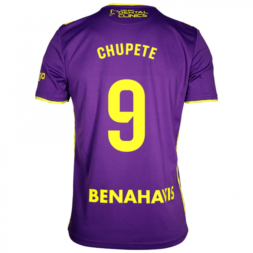 Criança Camisola Chupete #9 Amarelo Roxo Alternativa 2024/25 Camisa