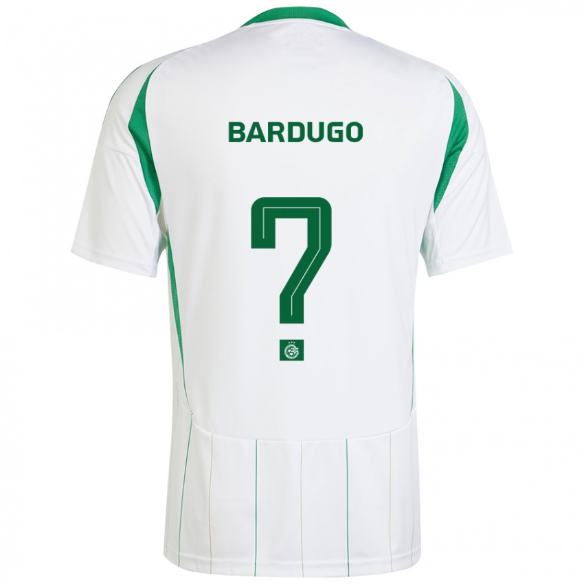 Criança Camisola Ariel Bardugo #0 Verde Branco Alternativa 2024/25 Camisa