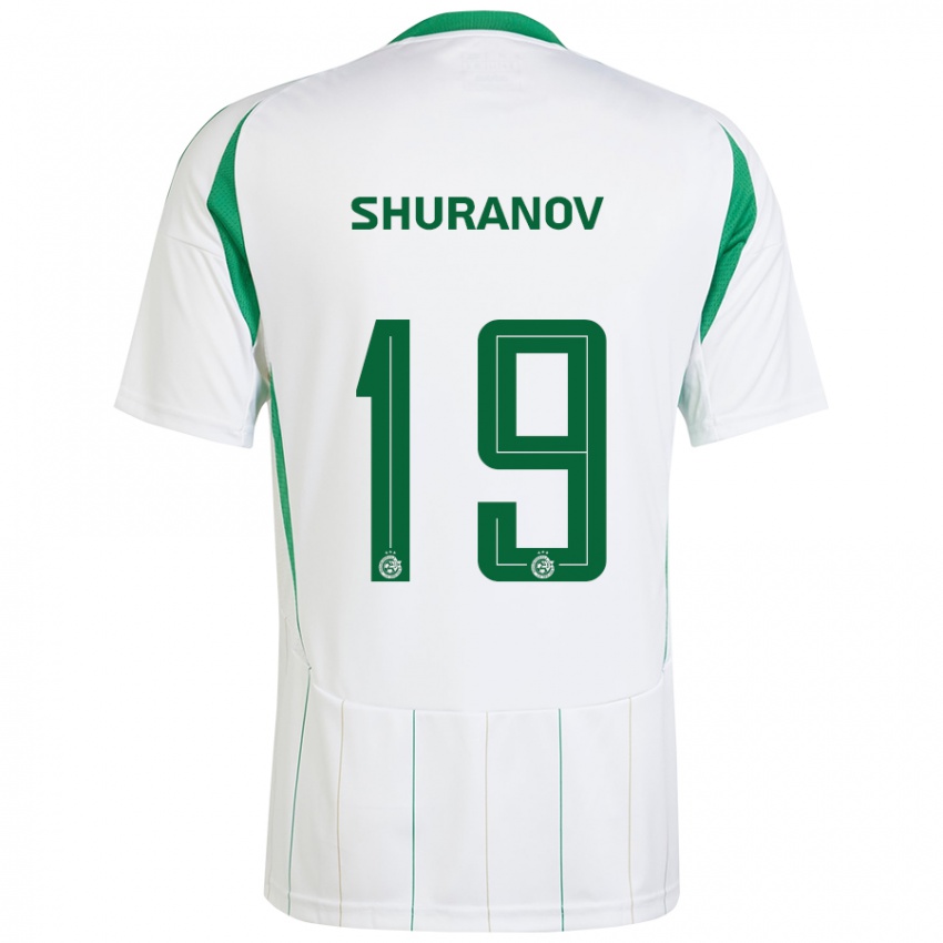 Criança Camisola Erik Shuranov #19 Verde Branco Alternativa 2024/25 Camisa