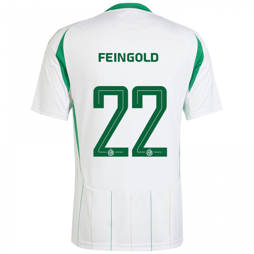 Criança Camisola Ilay Feingold #22 Verde Branco Alternativa 2024/25 Camisa