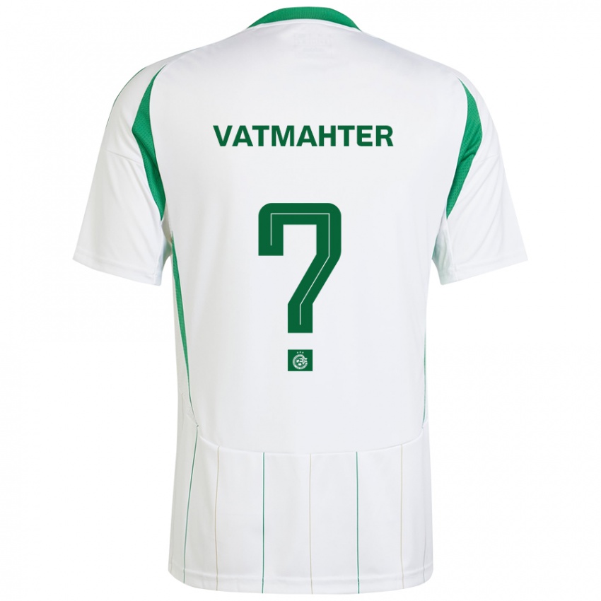 Criança Camisola Liam Vatmahter #0 Verde Branco Alternativa 2024/25 Camisa