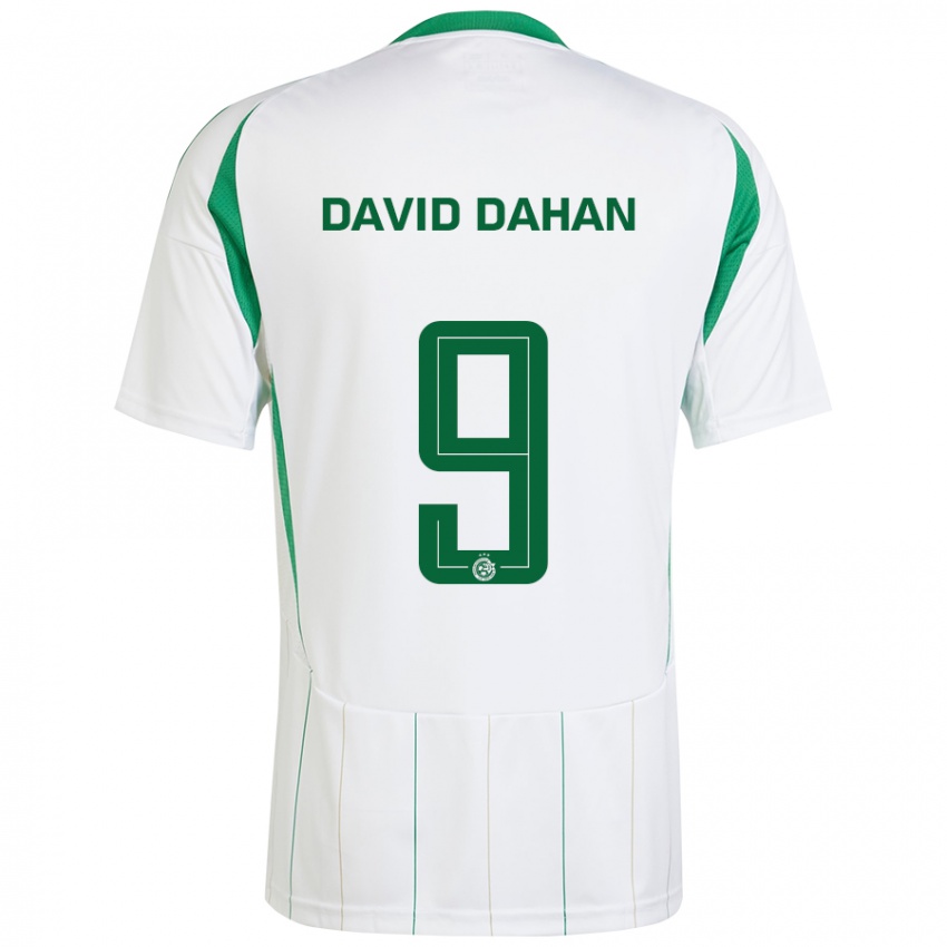 Criança Camisola Omer David Dahan #9 Verde Branco Alternativa 2024/25 Camisa