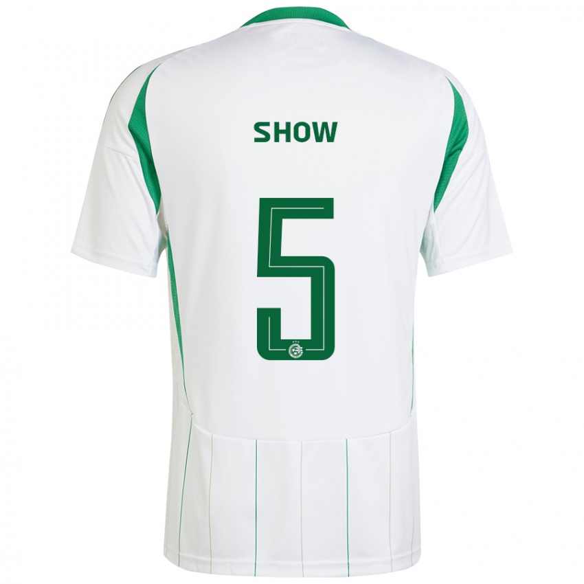 Criança Camisola Show #5 Verde Branco Alternativa 2024/25 Camisa