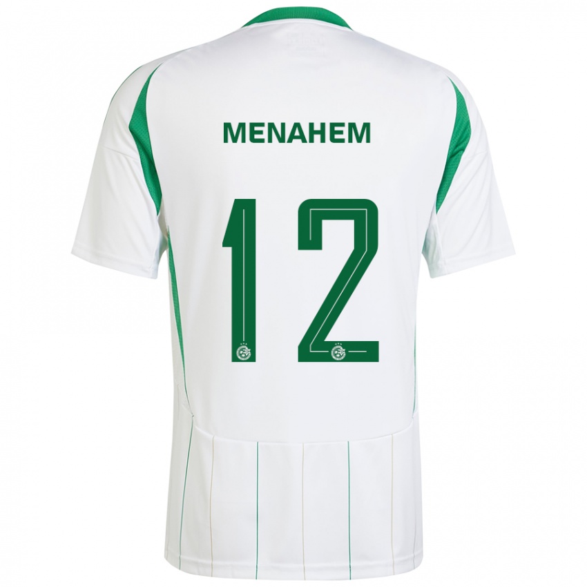 Criança Camisola Sun Menahem #12 Verde Branco Alternativa 2024/25 Camisa