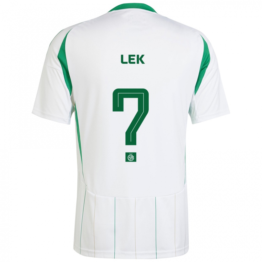 Criança Camisola Einan Lek #0 Verde Branco Alternativa 2024/25 Camisa