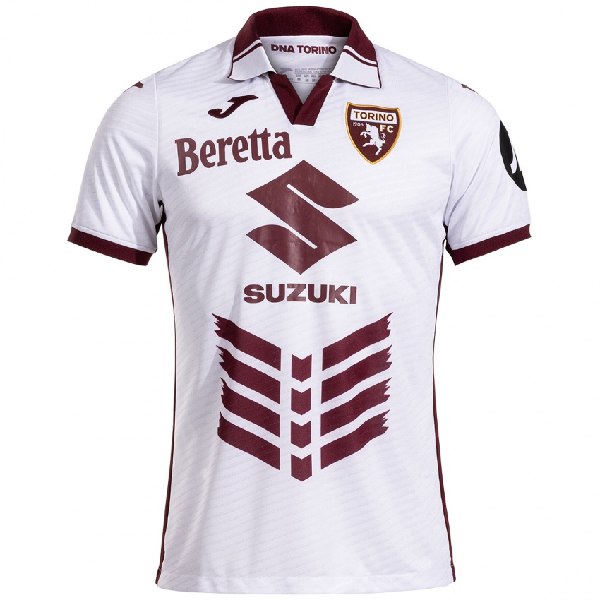 Criança Camisola Michele Casali #97 Castanho Branco Alternativa 2024/25 Camisa