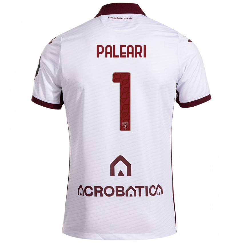 Criança Camisola Alberto Paleari #1 Castanho Branco Alternativa 2024/25 Camisa