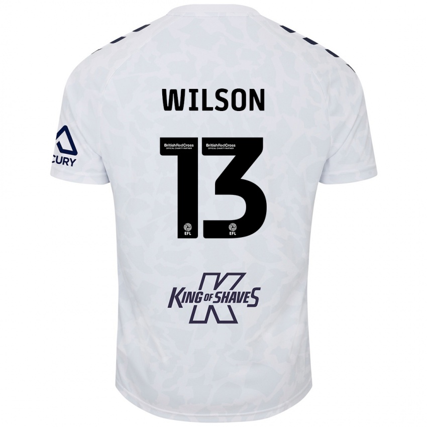 Criança Camisola Ben Wilson #13 Branco Alternativa 2024/25 Camisa