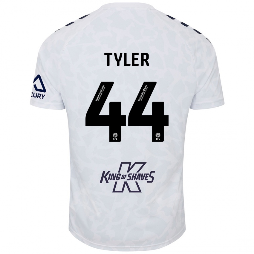 Criança Camisola Cian Tyler #44 Branco Alternativa 2024/25 Camisa