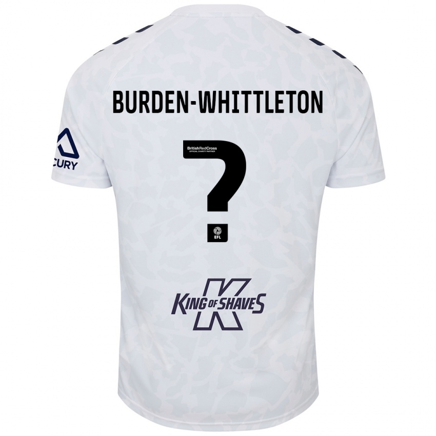 Criança Camisola Charlie Burden-Whittleton #0 Branco Alternativa 2024/25 Camisa