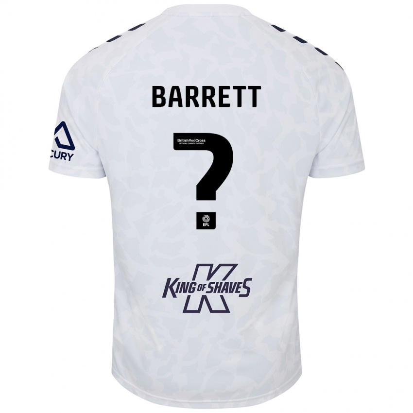 Criança Camisola Marlow Barrett #0 Branco Alternativa 2024/25 Camisa