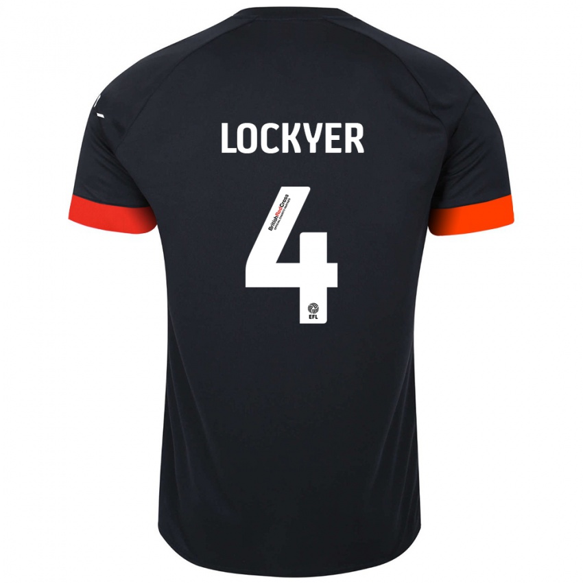 Criança Camisola Tom Lockyer #4 Laranja Preto Alternativa 2024/25 Camisa