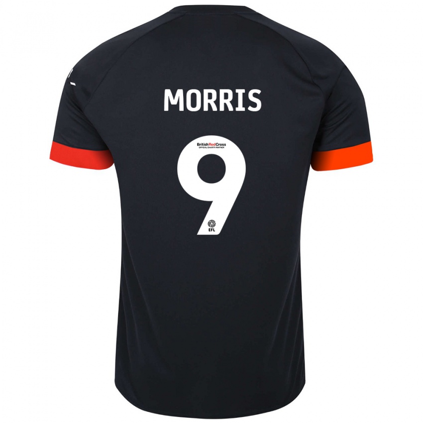 Criança Camisola Carlton Morris #9 Laranja Preto Alternativa 2024/25 Camisa