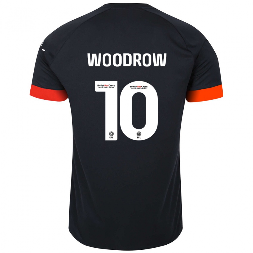 Criança Camisola Cauley Woodrow #10 Laranja Preto Alternativa 2024/25 Camisa