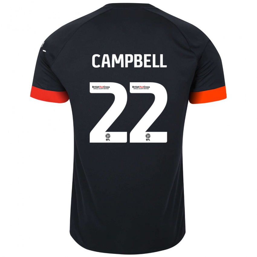 Criança Camisola Allan Campbell #22 Laranja Preto Alternativa 2024/25 Camisa