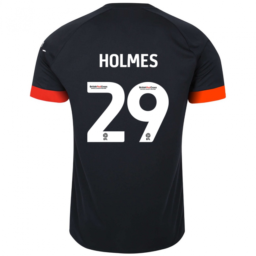 Criança Camisola Tom Holmes #29 Laranja Preto Alternativa 2024/25 Camisa